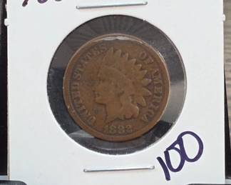 1882 Indian Head Cent