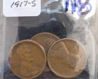 1917-S Lincoln Wheat Cent Collection