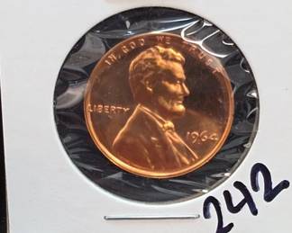 1964 Lincoln Memorial Cent, Gem Proof