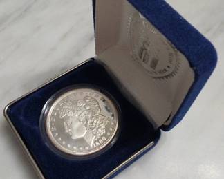 1889 Morgan Dollar, Silver
