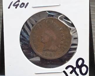 1901 Indian Head Cent