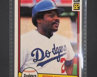 1982 Donruss Pedro Guerrero Card