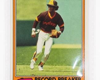 1981 Topps Ozzie Smith Card