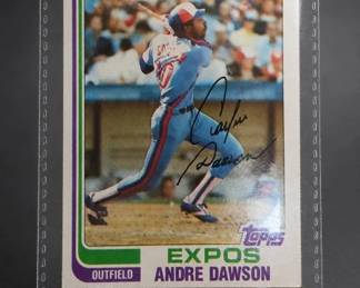 1982 Topps Andre Dawson Card