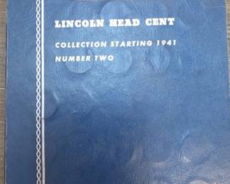 Lincoln Head Cent Collection Starting 1941