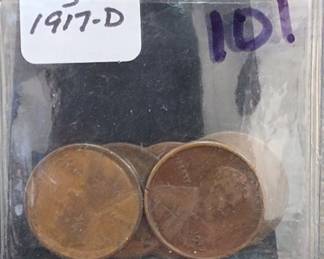1917-D Lincoln Wheat Cent Collection