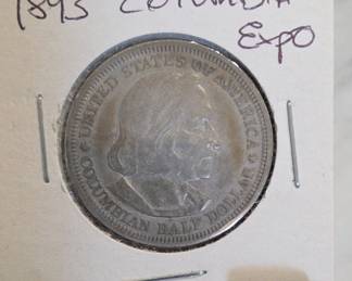 1893 Columbian Exposition Half Dollar, Silver