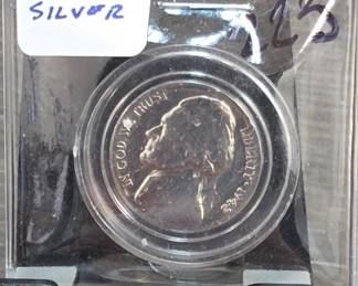 1942-P Jefferson Nickel Silver
