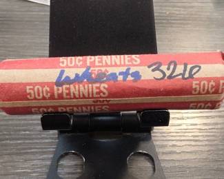 Wheat Cent Roll, 50¢ Face Value