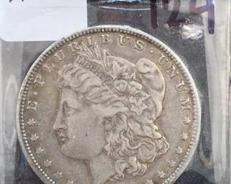 1900 Morgan Dollar, Silver