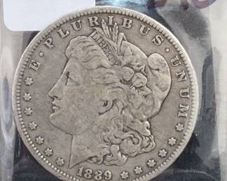 1889-O Morgan Dollar, Silver