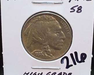 1938-D Buffalo Nickel