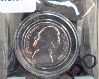 1942-S Jefferson Nickel