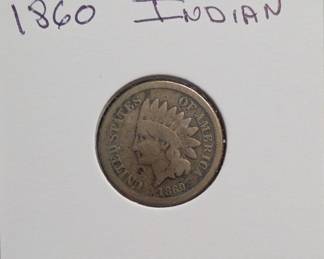 1860 Indian Head Cent