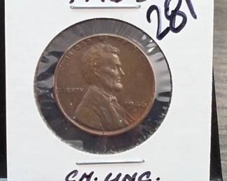 1946-D Lincoln Wheat Cent, 2B1