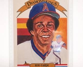 1982 Donruss Rod Carew Card