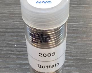 2005-P Bison Jefferson Nickel Roll, Choice UNC