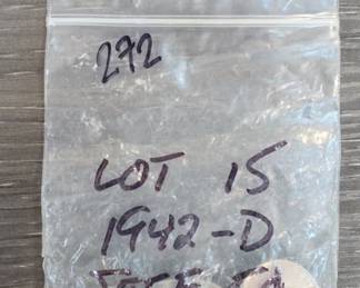 Qty 15 1942-D Jefferson Nickel Collection