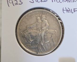 1925 Stone Mountain Memorial Half Dollar, Silver