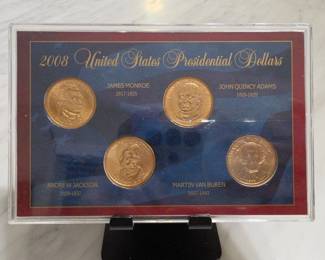 2008 Presidential Dollar 4-Coin Set