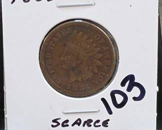 1885 Indian Head Cent