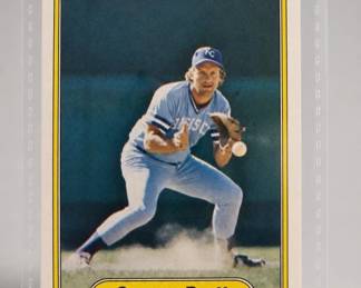 1982 Fleer George Brett Card
