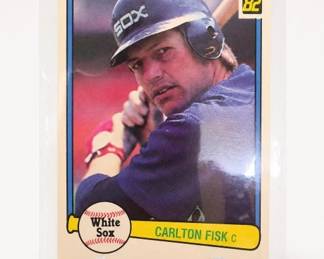 1982 Donruss Carlton Fisk Card