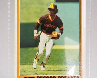 1981 Topps Ozzie Smith Card
