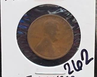 1909 Lincoln Wheat Cent