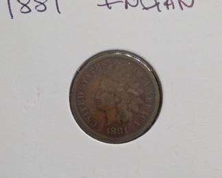 1881 Indian Head Cent