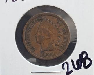1890 Indian Head Cent, Good