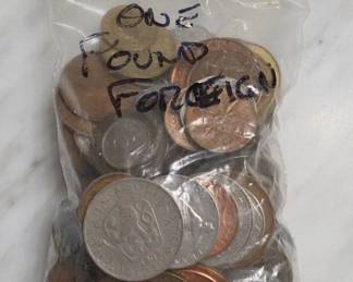1 Pound Mixed U.S. & Foreign Coin Group