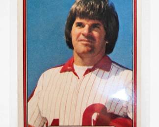 1982 Fleer Pete Rose Card