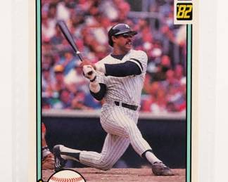 1982 Donruss Reggie Jackson Card