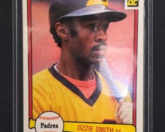 1982 Donruss Ozzie Smith Card