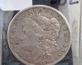 1879-S Morgan Dollar, Silver