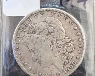 1900-O Morgan Dollar, Silver