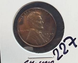 1949-D Lincoln Wheat Cent, Choice UNC
