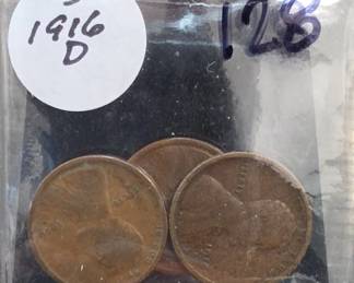 1916-D Lincoln Wheat Cent Collection