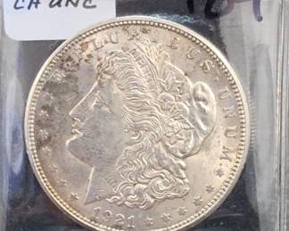 1921 Morgan Dollar, Choice UNC