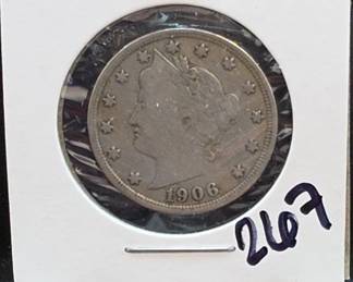1906 Liberty Head V Nickel