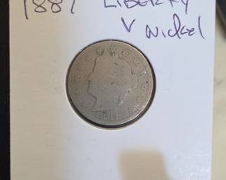 1887 Liberty Head V Nickel