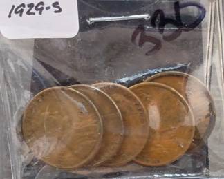 1929-S Lincoln Wheat Cent Collection