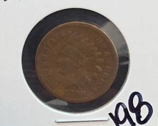 1880 Indian Head Cent