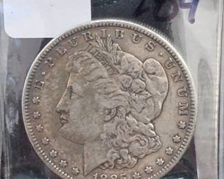 1885 Morgan Dollar, Silver
