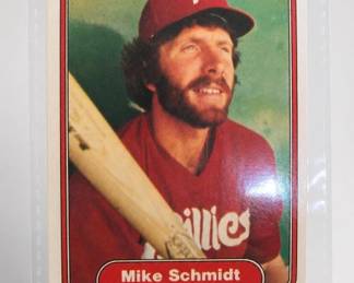 1982 Fleer Mike Schmidt Card