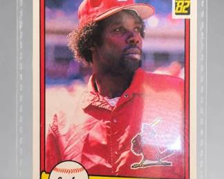 1982 Donruss George Andrew Hendrick, Jr. Card