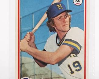 1978 Topps Robin Yount Card