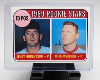1969 Topps Expos Rookie Stars Card