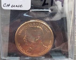 2013-D Presidential Dollar, Choice UNC